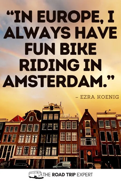 Amsterdam Quotes for Instagram
