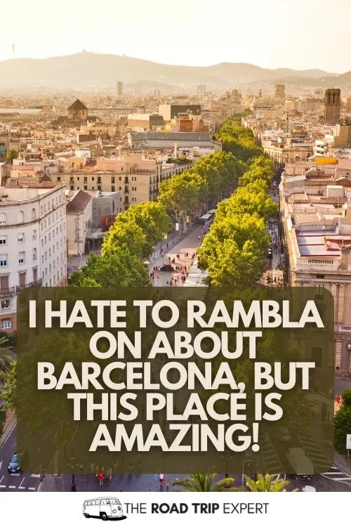 Barcelona Insta Captions