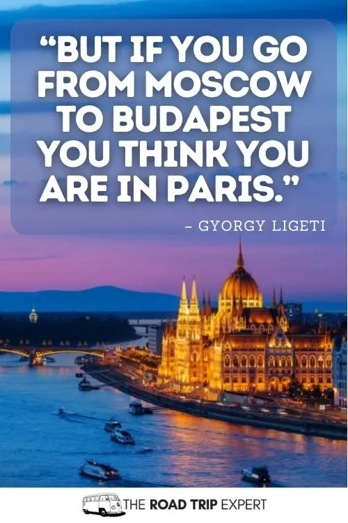 Budapest Instagram Quotes