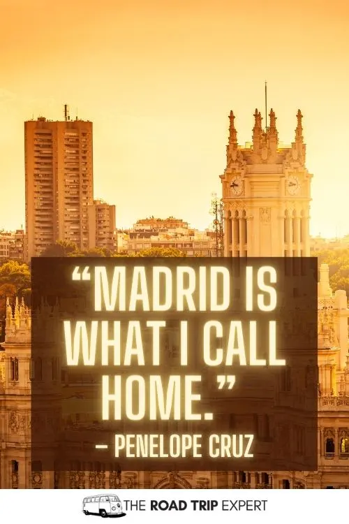 Madrid Quotes for Instagram