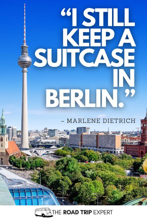 Quotes About Berlin