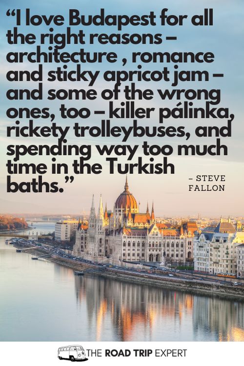 Quotes About Budapest