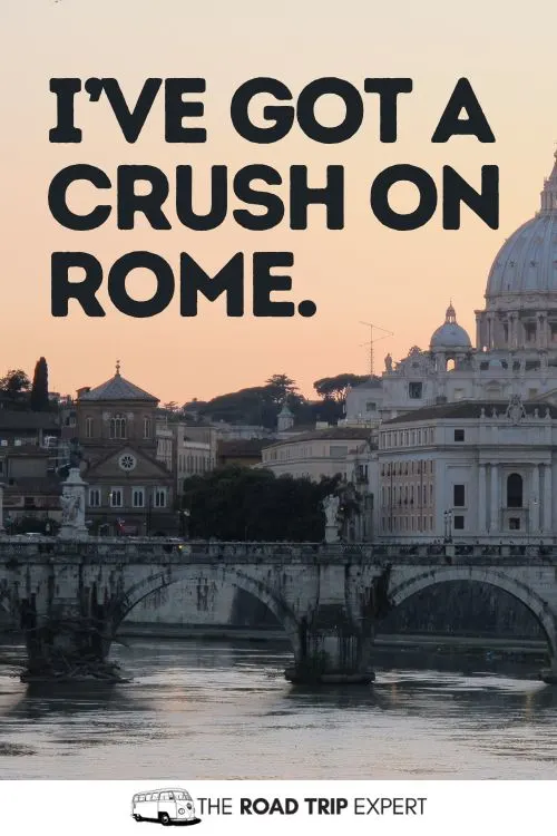 Rome Instagram Captions