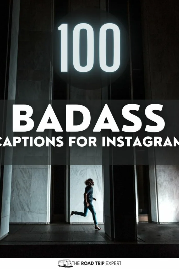 Badass Captions for Instagram pinterest pin