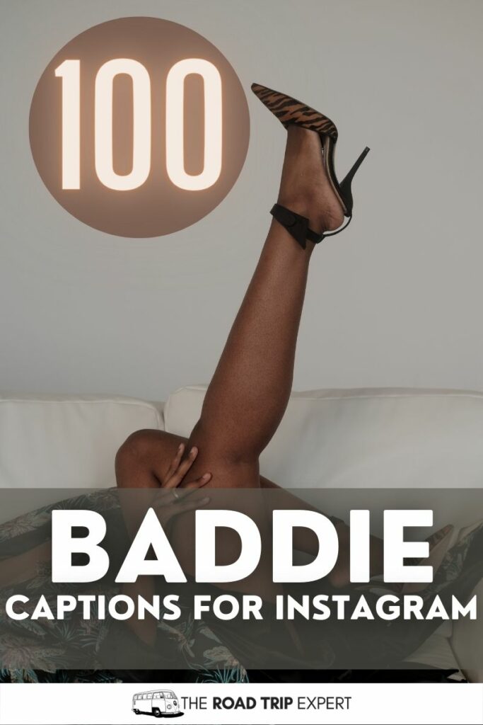 Baddie Captions for Instagram pinterest pin
