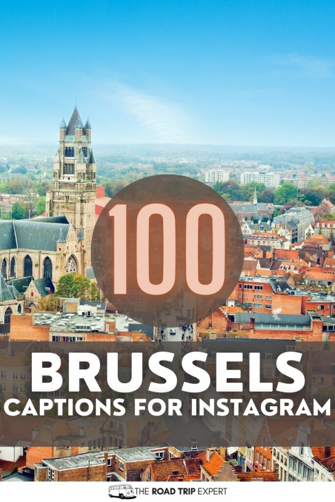 Brussels Captions for Instagram pinterest pin