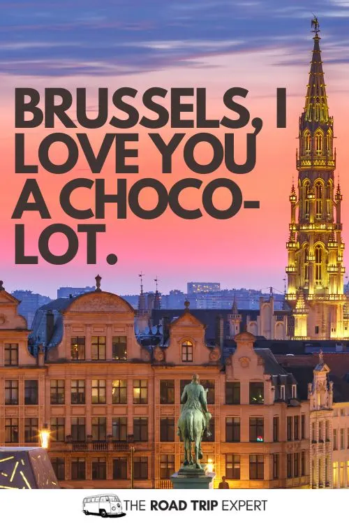 Brussels Instagram Caption
