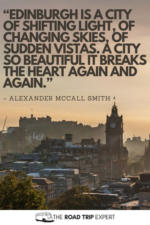 Edinburgh Instagram Quotes