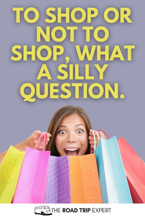 Funny Shopping Captions 