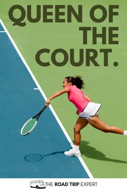 100 Motivational Tennis Captions for Instagram (With Puns!)