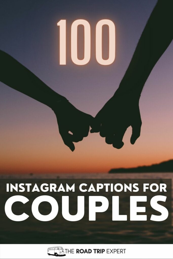 Instagram Captions for Couples pinterest pin