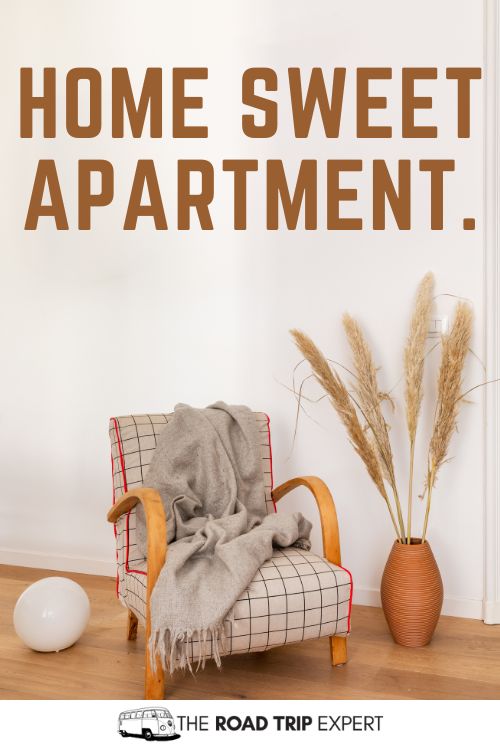 New Apartment Captions for Instagram