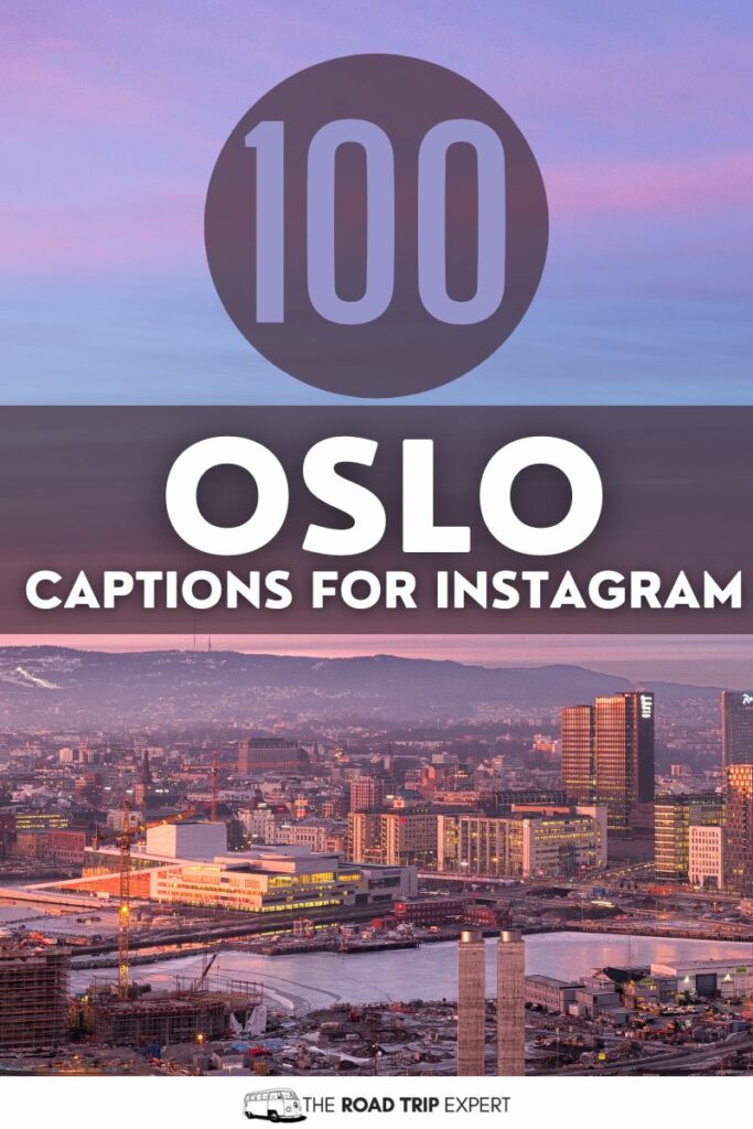 Oslo Captions for Instagram pinterest pin
