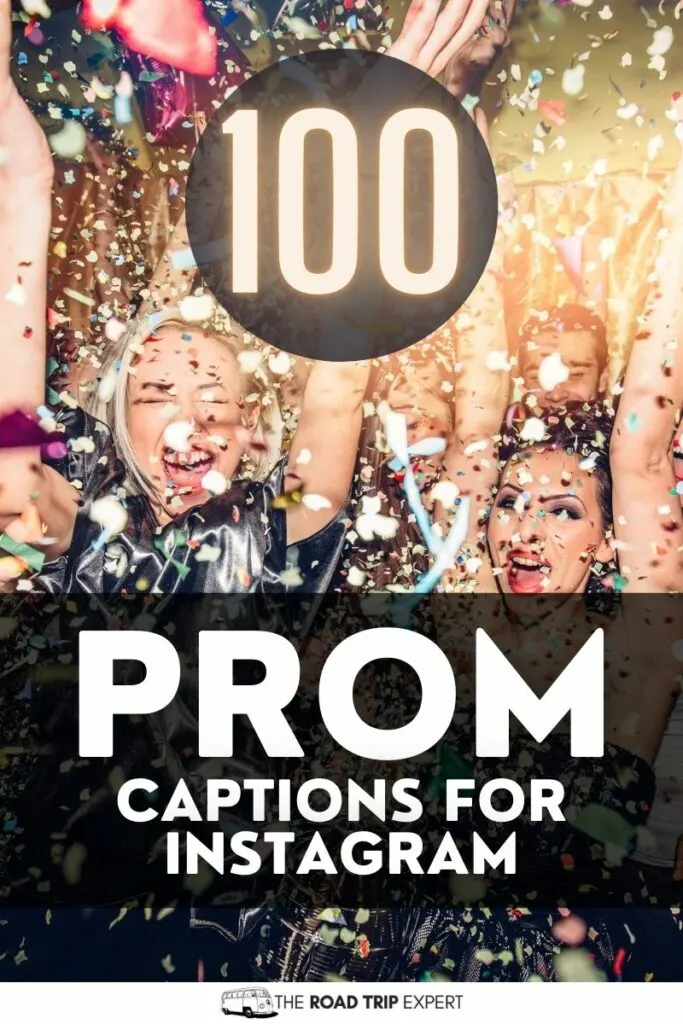 Prom Captions for Instagram pinterest pin