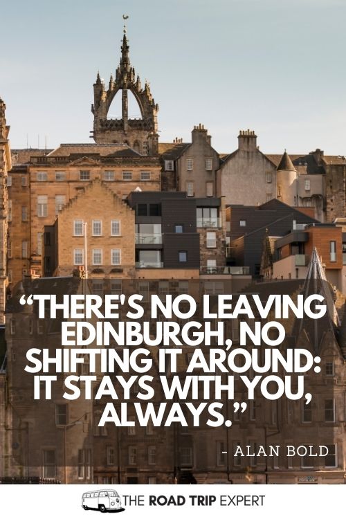Quotes About Edinburgh