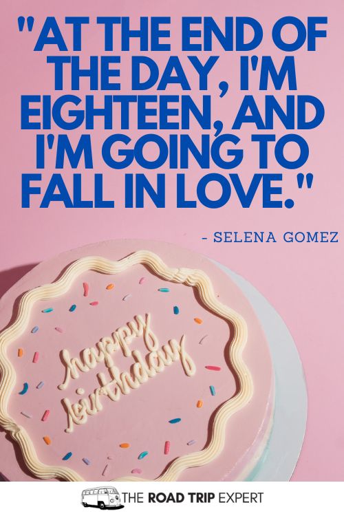 Quotes About Turning 18