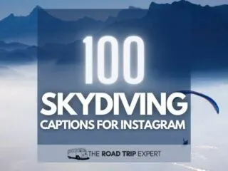 Skydiving Captions for Instagram featured image