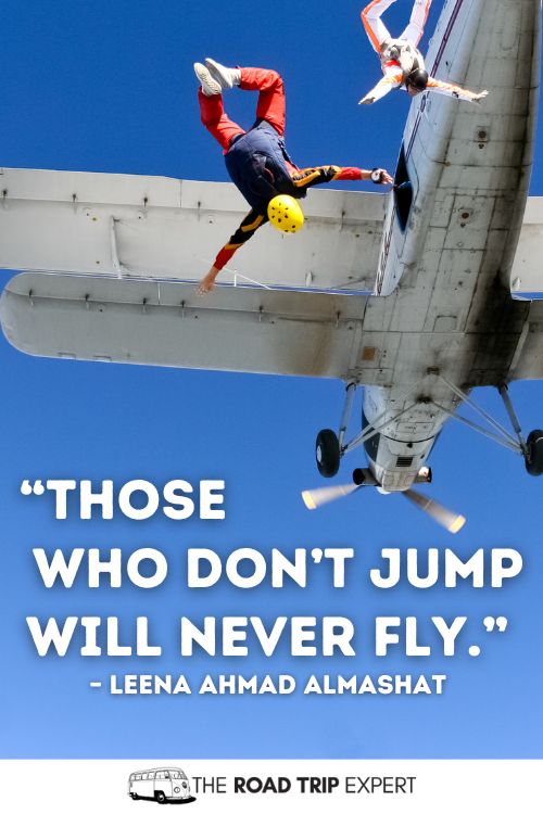 Skydiving Quote