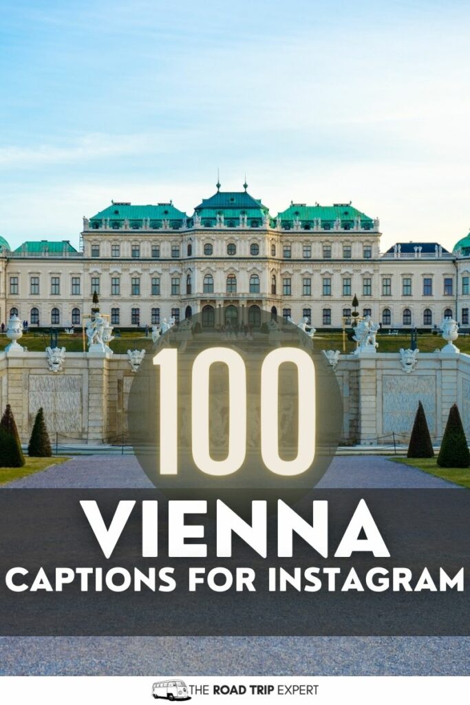 Vienna Captions for Instagram pinterest pin