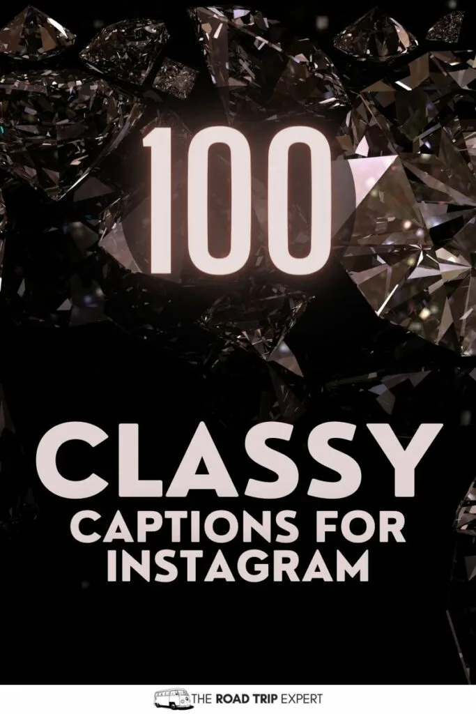 Classy Captions for Instagram pinterest pin