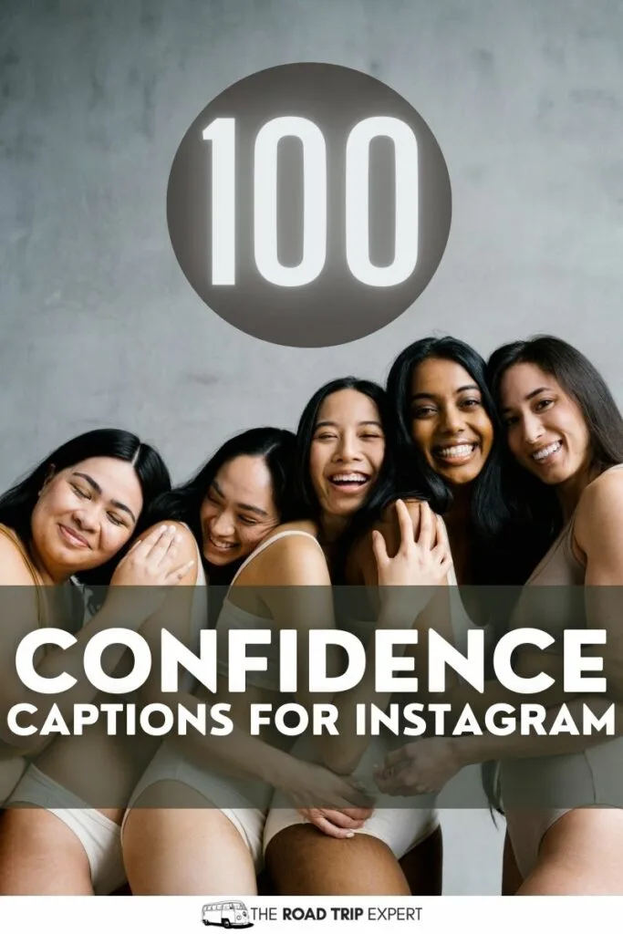 Confidence Captions for Instagram pinterest pin