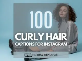 Curly Hair Captions for Instagram featured image