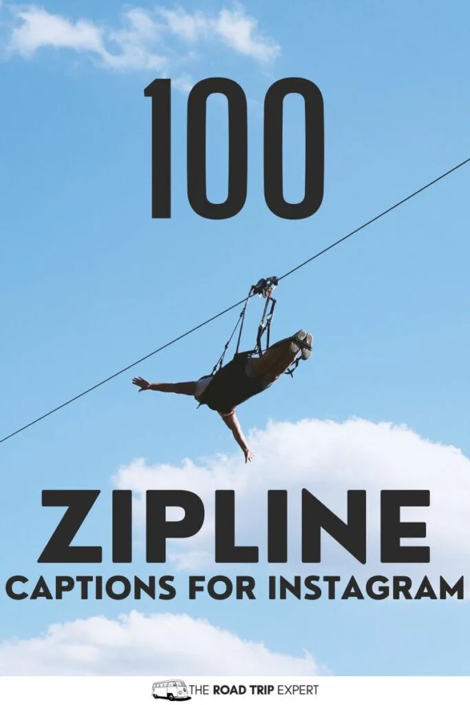 Zipline Captions for Instagram pinterest pin
