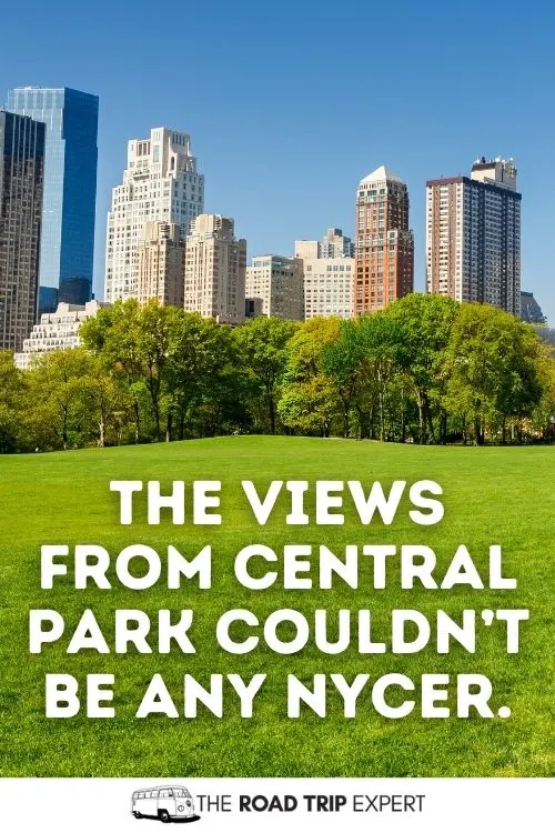Central Park Captions