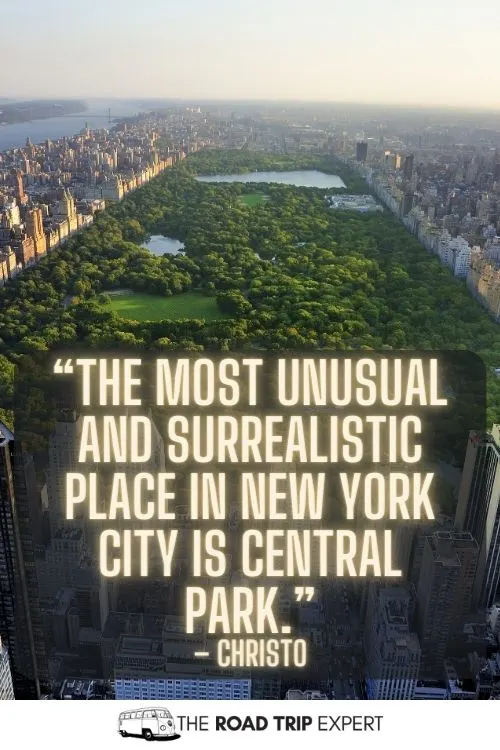 Central Park Quotes for Instagram