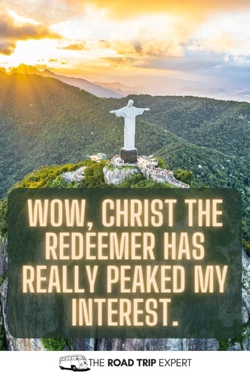 Christ the Redeemer Captions for Instagram