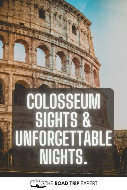 Colosseum Captions