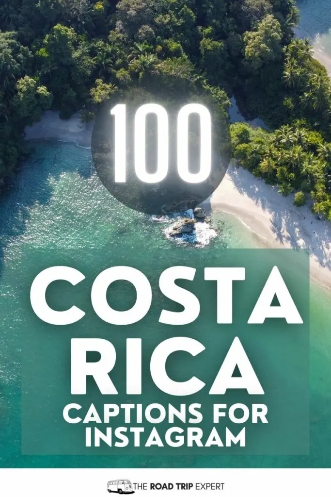 Costa Rica Captions for Instagram pinterest pin