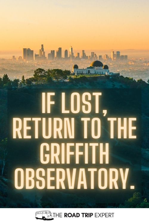 Griffith Observatory Captions for Instagram