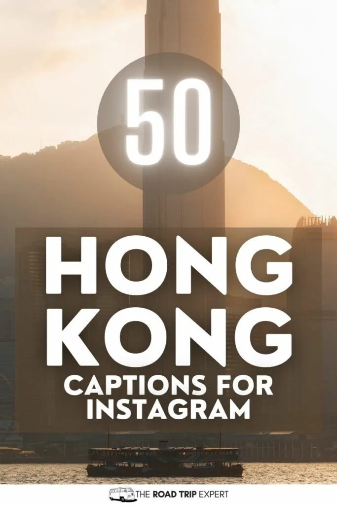 Hong Kong Captions for Instagram pinterest pin