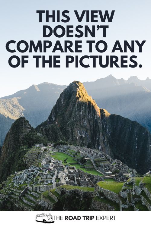 Machu Picchu Captions for Instagram