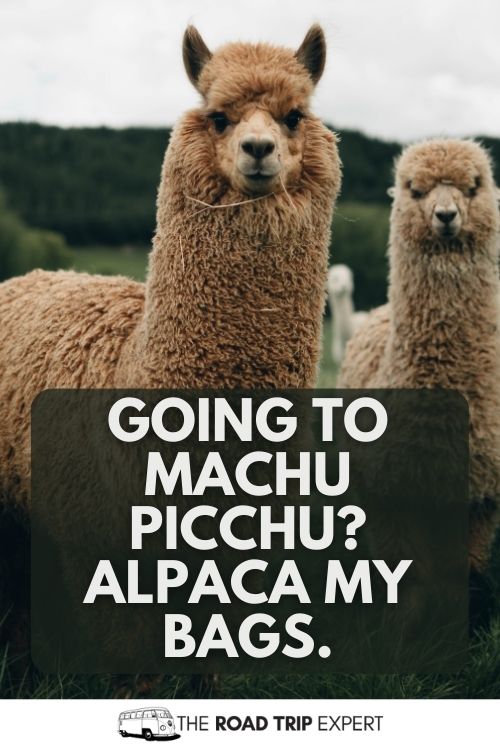 Machu Picchu Captions