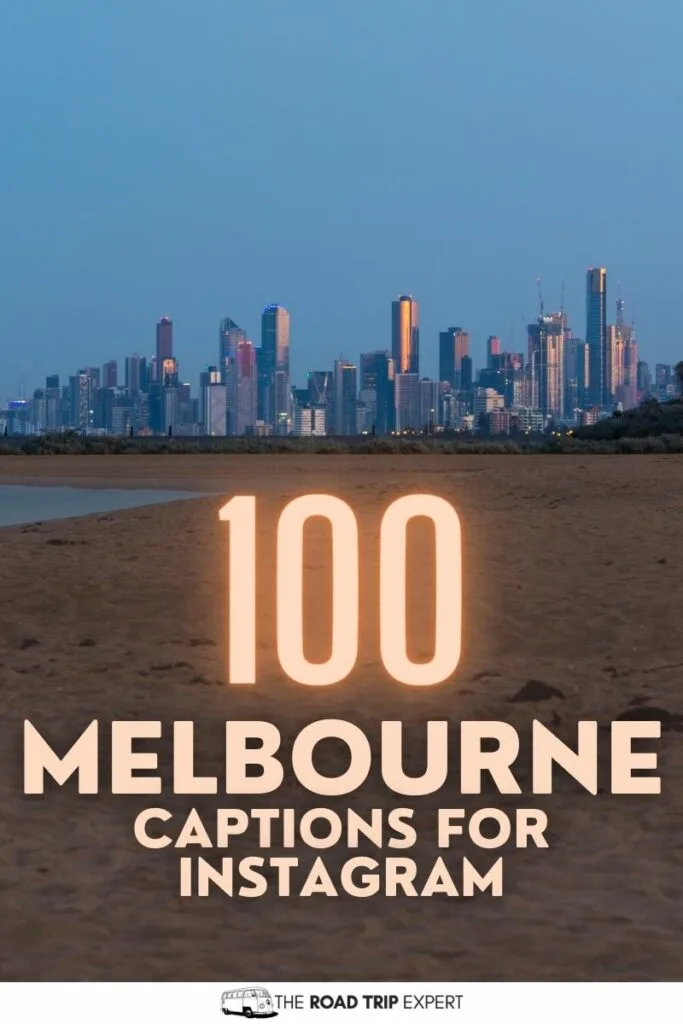 Melbourne Captions for Instagram pinterest pin