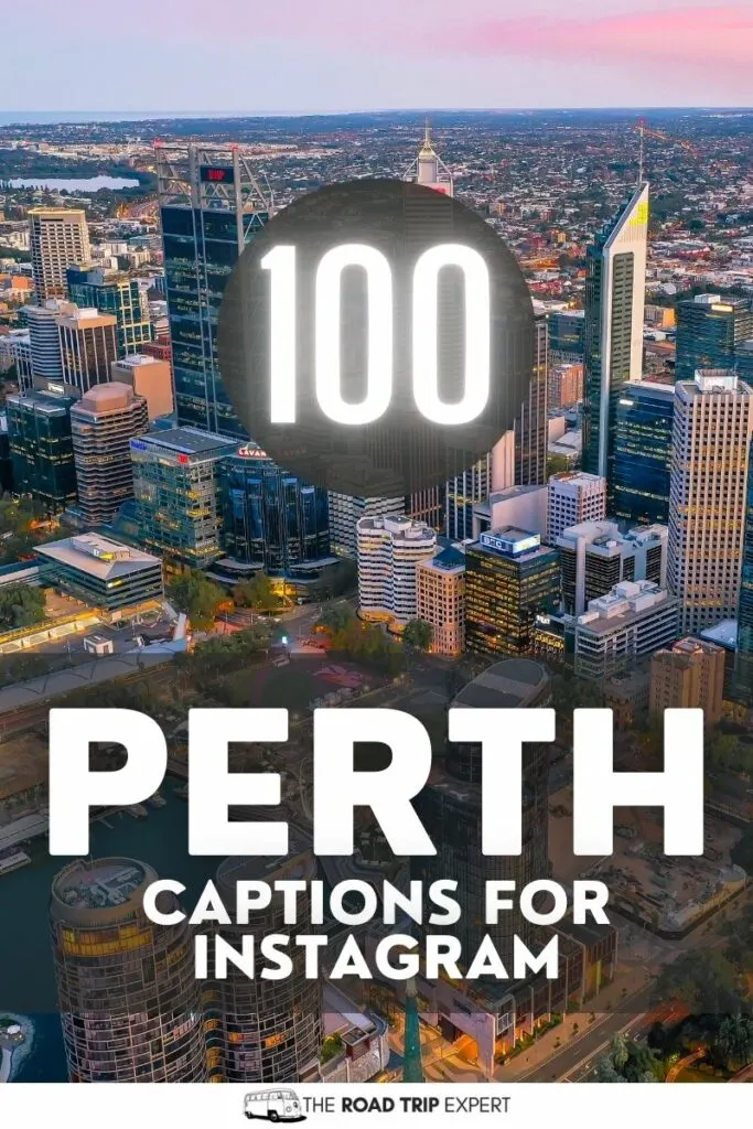 Perth Captions for Instagram pinterest pin