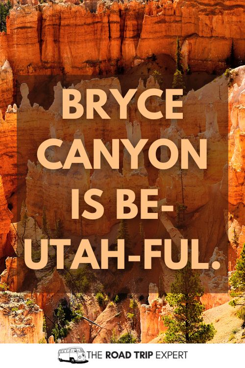 Bryce Canyon Captions