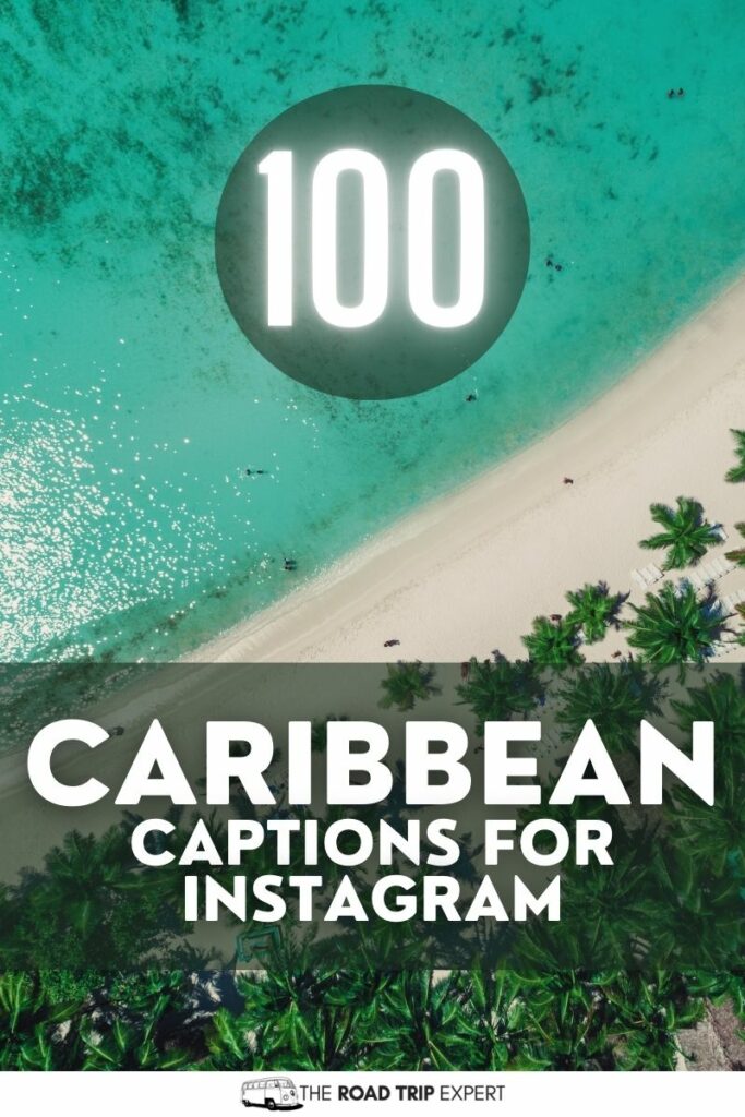 Caribbean Captions for Instagram pinterest pin