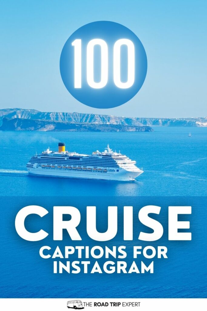 Cruise Captions for Instagram pinterest pin