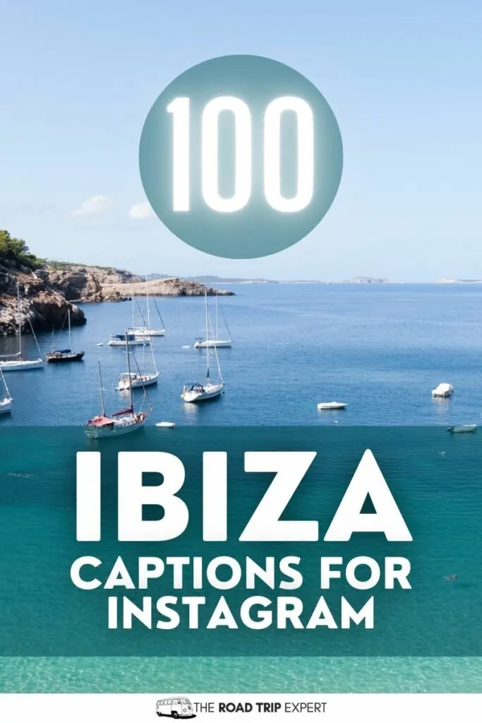 Ibiza Captions for Instagram pinterest pin