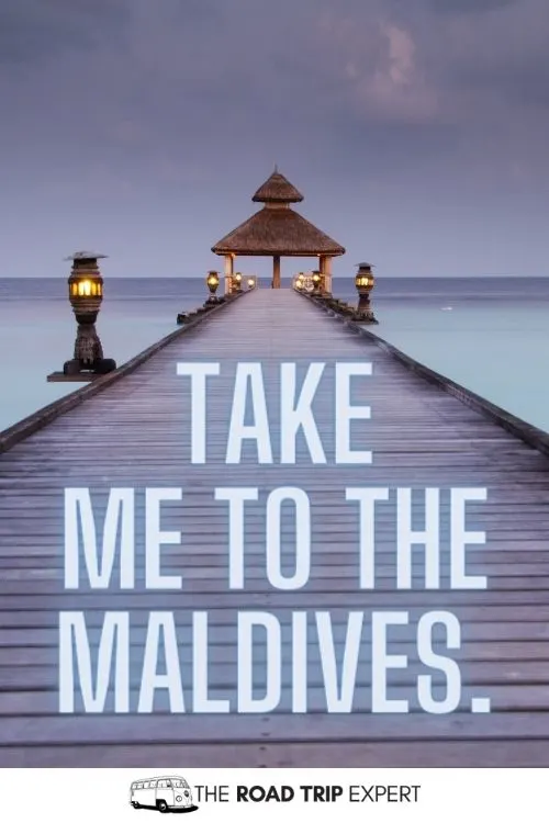 Maldives Caption