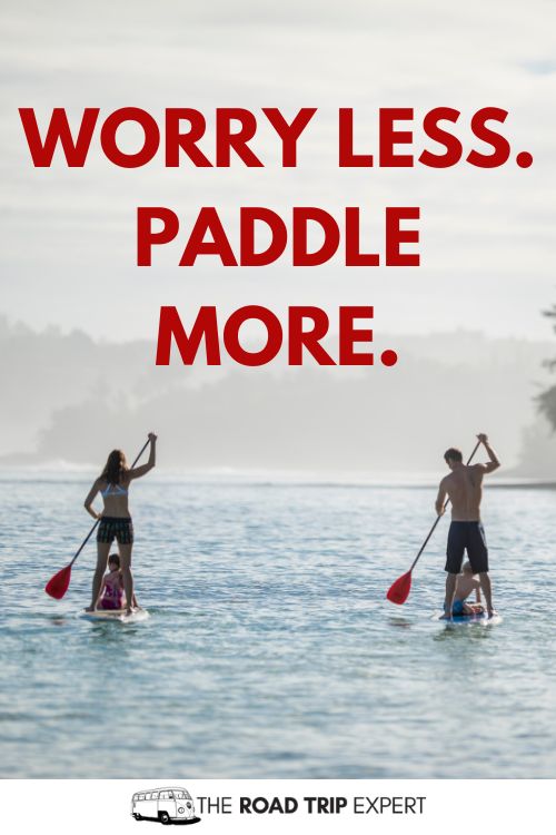 Paddle Boarding Captions for Instagram