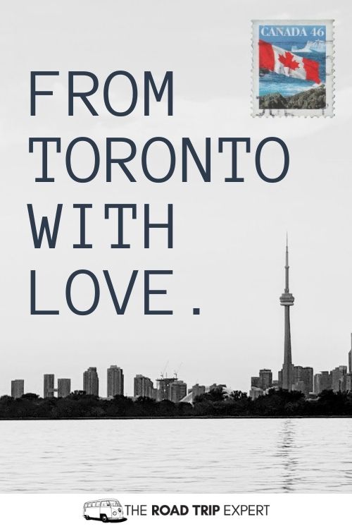 Toronto Captions for Instagram