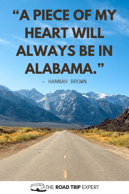 Alabama Quotes for Instagram