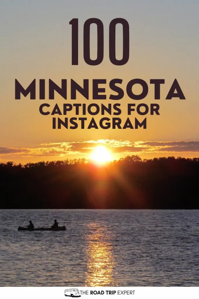Minnesota Captions for Instagram pinterest pin