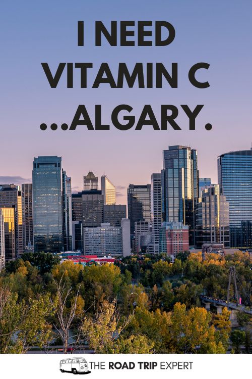 Calgary Puns for Instagram