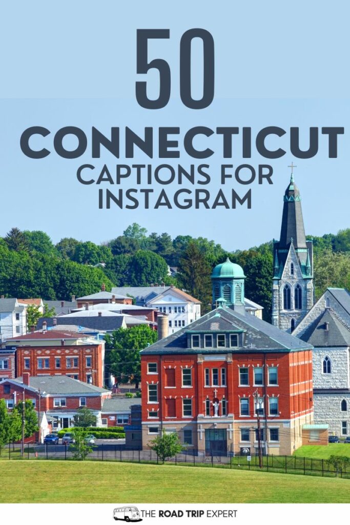 Connecticut Captions for Instagram pinterest pin