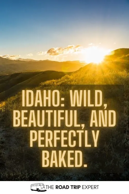 Idaho Captions for Instagram